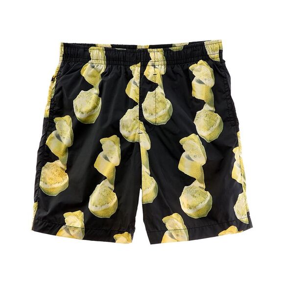 Givenchy MensLemon Print Swim Trunk Black